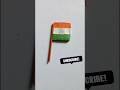 tricolour flag,Diy clay tiranga idol #indianflag #viral 🇮🇳🇮🇳