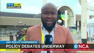 ANC Policy Conference | Policy talks ahead of elective conference