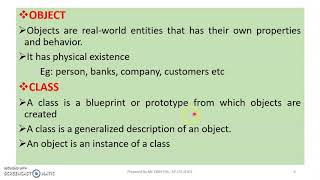 JAVA - MODULE 1-TOPIC 2 - OBJECT ORIENTED DESIGN