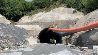 TUNEL HRANJEN -Vožnja do ulaza u Tunel sa goraždanske strane