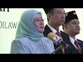 bahasakan diri saya jer sempoi betul permaisuri agong kita