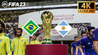 FIFA 23 - WORLD CUP FINAL | BRAZIL VS ARGENTINA | PC Next Gen
