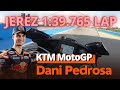 Get on board with Dani Pedrosa in Jerez -  MotoGP KTM RC16 2025 test Jerez Angel Nieto