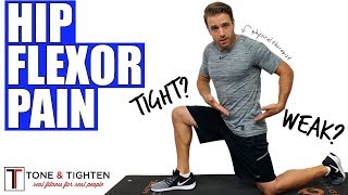 Best Exercises For Hip Flexor Pain - From a Physical Therapist