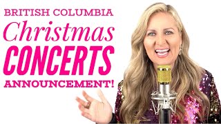 BC Christmas Concerts Announcement! (Rosemary Siemens)