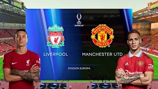 FIFA 23 | Liverpool vs Manchester United - UEFA Super Cup - PS5 Full Gameplay