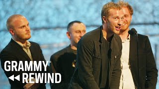 Watch Coldplay Win Record Of The Year For "Clocks" In 2004 | GRAMMY Rewind