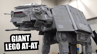 Giant Custom LEGO Star Wars AT-AT Walker!