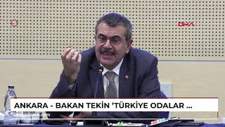 Ankara - Bakan Tekin, 'Türkiye Odalar ve Borsalar Birliği (TOBB) Türkiye Eğitim Meclisi Toplantıs...