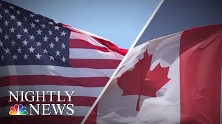 New NAFTA Deal Stalled As President Trump Suggests Canada Could Be Left Out | NBC Nightly News