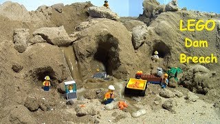 LEGO City Gold Mine. Lego Dam Breach Film.