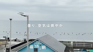 【湘南気まぐれ波情報】2021/9/14 AM9時くらい（鵠沼海岸・江ノ島）