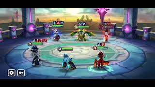 魔靈召喚 據點戰 水海盜+火水雙子_ summonerswar