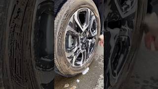 Testing different Wheel cleaners (pt 1: Stjarnagloss Forst) #autodetailing #carwash #asmrcleaning