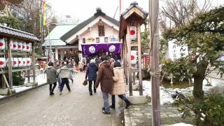 冬の善知鳥神社① 2017.01.02