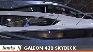 Galeon 430 Skydeck: First look video