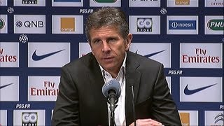 Conférence de presse Paris Saint-Germain - OGC Nice (3-0) / 2012-13