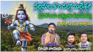 nallamala kondalo Malleswaram నల్లమల కొండల్లో మల్లేశ్వర నిన్ను కొలిచూభక్తులకు శుభమయ్యా