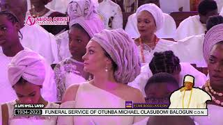 FUNERAL SERVICE OF OTUNBA MICHAEL OLASUBOMI BALOGUN C.O.N(FULL VIDEO)