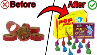 How To Make Pop Pop Creacker At Home @SamarExperiment