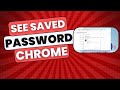 How To See Saved Passwords On Chrome On Windows