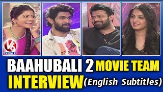 Baahubali 2 Movie Team Interview With Savitri | Prabhas | Anushka | Rana | V6 News