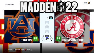 How to Play as COLLEGE FOOTBALL Teams in Madden 22