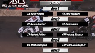 RacinBoys ASCS Red River Region A Feature from Red River Speedway 4-3-15