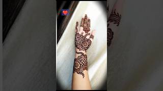 Meri zindagi hai tu song ❤️🥰🥰❤️।। mehndi designs new ❤️❤️।। #mehndi #henna #mehndidesign #hindisong