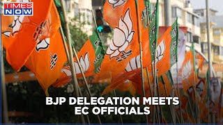 BJP delegation meets EC: Asks for the footage of ‘attack’ on CM Mamata Banerjee