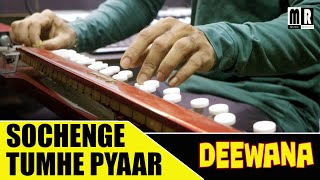 Sochenge Tumhe Pyaar Kare Ke Nahi Banjo Cover | Deewana | Bollywood Instrumental By Music Retouch