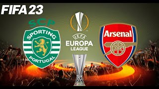 FIFA 23 | Sporting CP vs Arsenal - UEL UEFA Europa League Round Of 16 - PS5 Gameplay