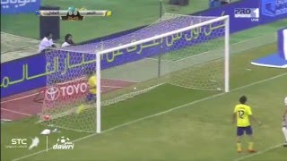 هدف الهلال الأول ضد النصر في الجولة 7 من دوري عبداللطيف جميل