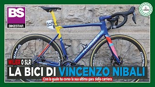 Giro di Lombardia / La Wilier 0 SLR di Vincenzo Nibali vista da vicino: l'ultima bici dello Squalo