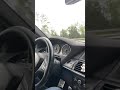 BMW x5 e70 35d straight pipes, interior sound with windows up