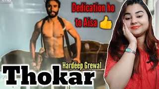 Thokar Song Reaction | Hardeep Grewal | Punjabi Song | Royal Harshita |