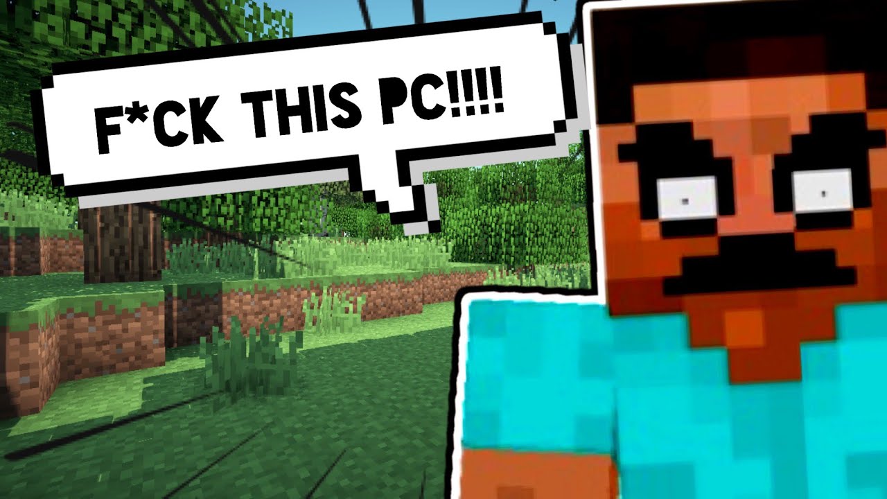 My Game Keeps Crashing!!!!!🤬Minecraft Funny Moments - YouTube