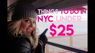 Fun Things To Do In New York City - (cheap things!) | less than $25!