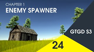 [24] Enemy Spawner - How To Make A Game
