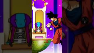 Beerus gets mad at Goku for saying hi to Zeno