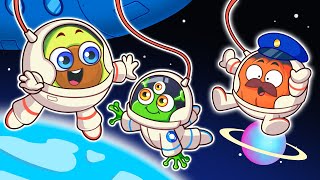 Rocket Ship in Space 🚀🌟 Learn Planets with Avocado Friends 🌙🛸 Kids Songs by VocaVoca Friends🥑