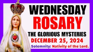 HOLY ROSARY TODAY 🟡 WEDNESDAY, DECEMBER 25, 2024 🟡 GLORIOUS MYSTERIES OF THE ROSARY VIRTUAL ROSARY