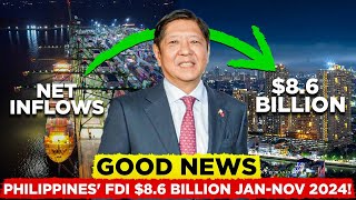 FDI in the Philippines Surges to $8.6B! | Will the Boom Last?