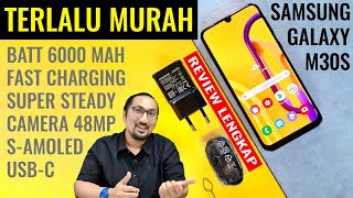 3 Jutaan, 6000mAh, S-AMOLED, 48MP: Review Samsung Galaxy M30s RESMI - Indonesia