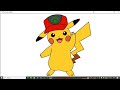 Drawing Pikachu using Python Turtle only | Pikachu - Python Programming