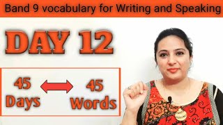 #Day 12 - Vocabulary Series