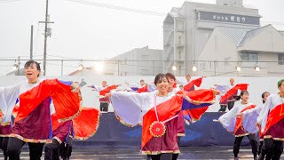 [4K] よさこいチーム炎～ほむら～　かんおんじ銭形まつり 2019　銭形よさこい (銭よさ)　[中央]