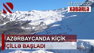 Azərbaycanda kiçik çillə başladı