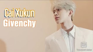 Cai Xukun (蔡徐坤) Givenchy endorsement ad