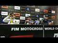 Press Conference MXGP Gp di Lombardia